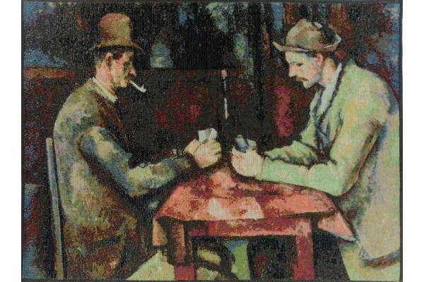 Gobelín TapisserieLes joueurs de cartes, Cezanne